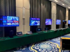  石家展会服务液晶电视租赁直播显示屏提词器出